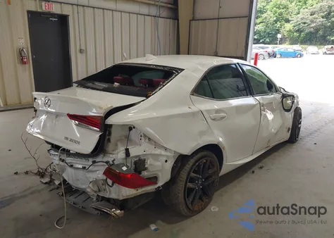 2017 Lexus Is 200T z USA, uszkodzony, nr VIN JTHBA1D26H5049840